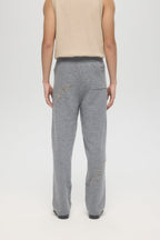 Office Knit Trousers Grey