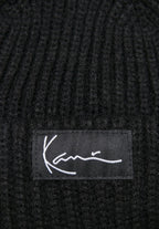 Woven Signature Essential Fisherman Beanie black
