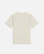 Raglan Stacked Dias Jersey Tee Off White
