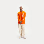 Plan Check Longsleeve T Shirt Safety Orange