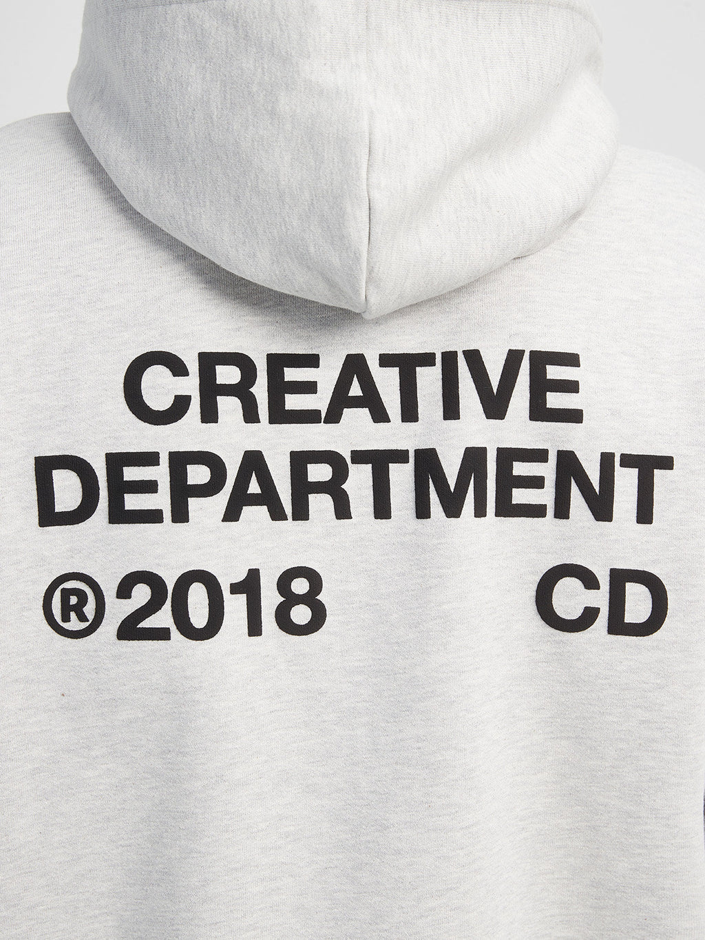 Creative Dept Hoodie Melange Grey