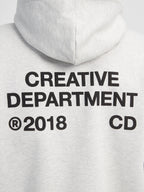 Creative Dept Hoodie Melange Grey