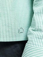 Signe Shirt Green Striped
