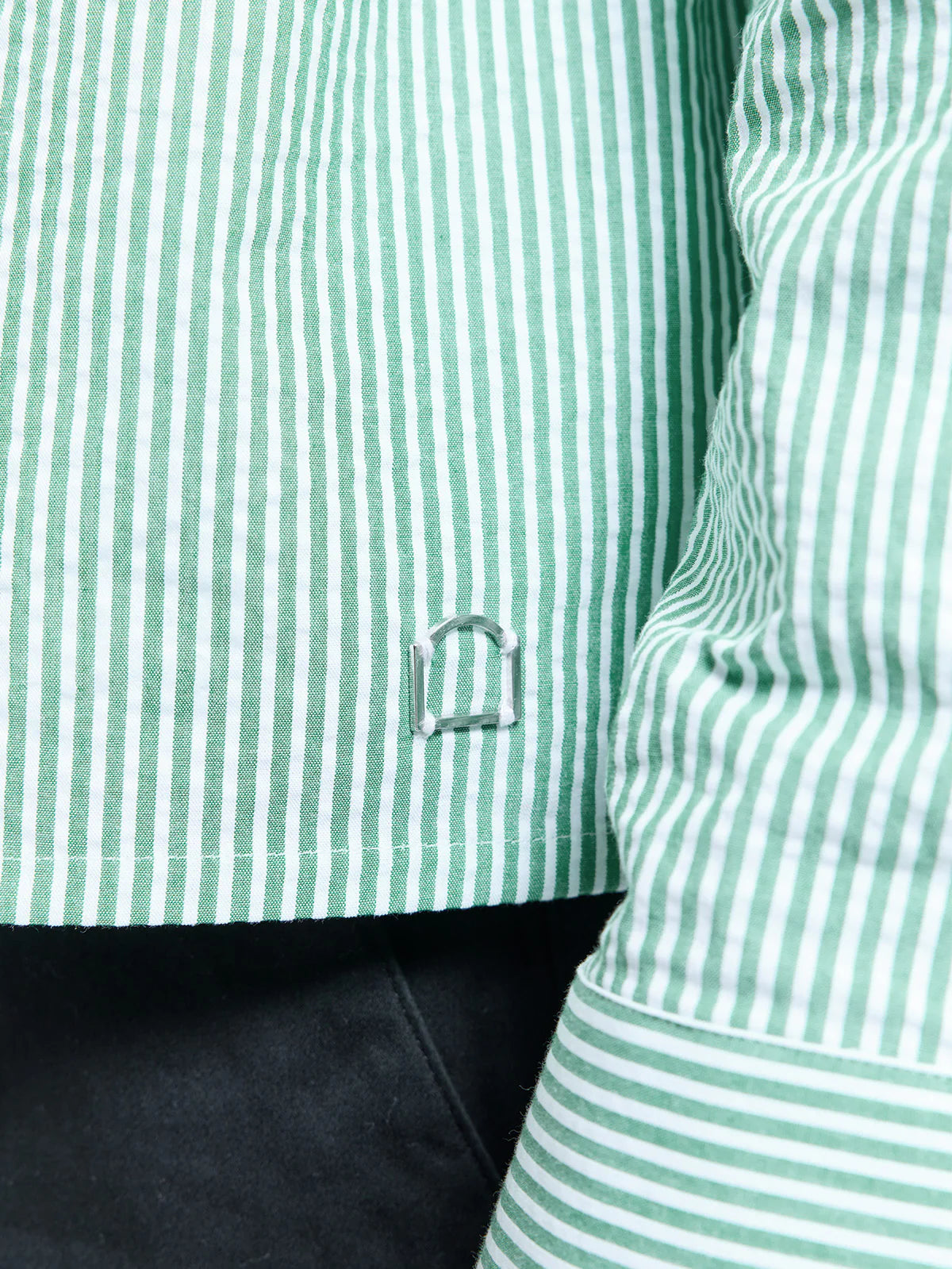Signe Shirt Green Striped