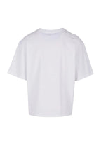 Woven Signature Chrome Logo Crop Tee White