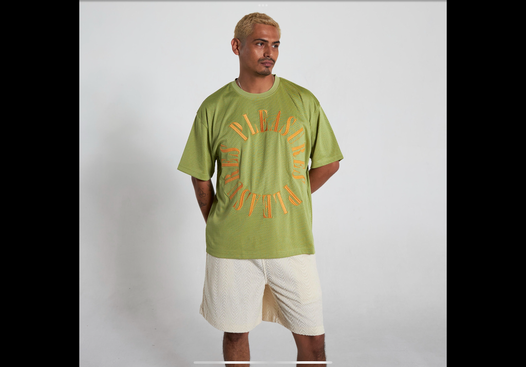 Motive Mesh Shirt Olive