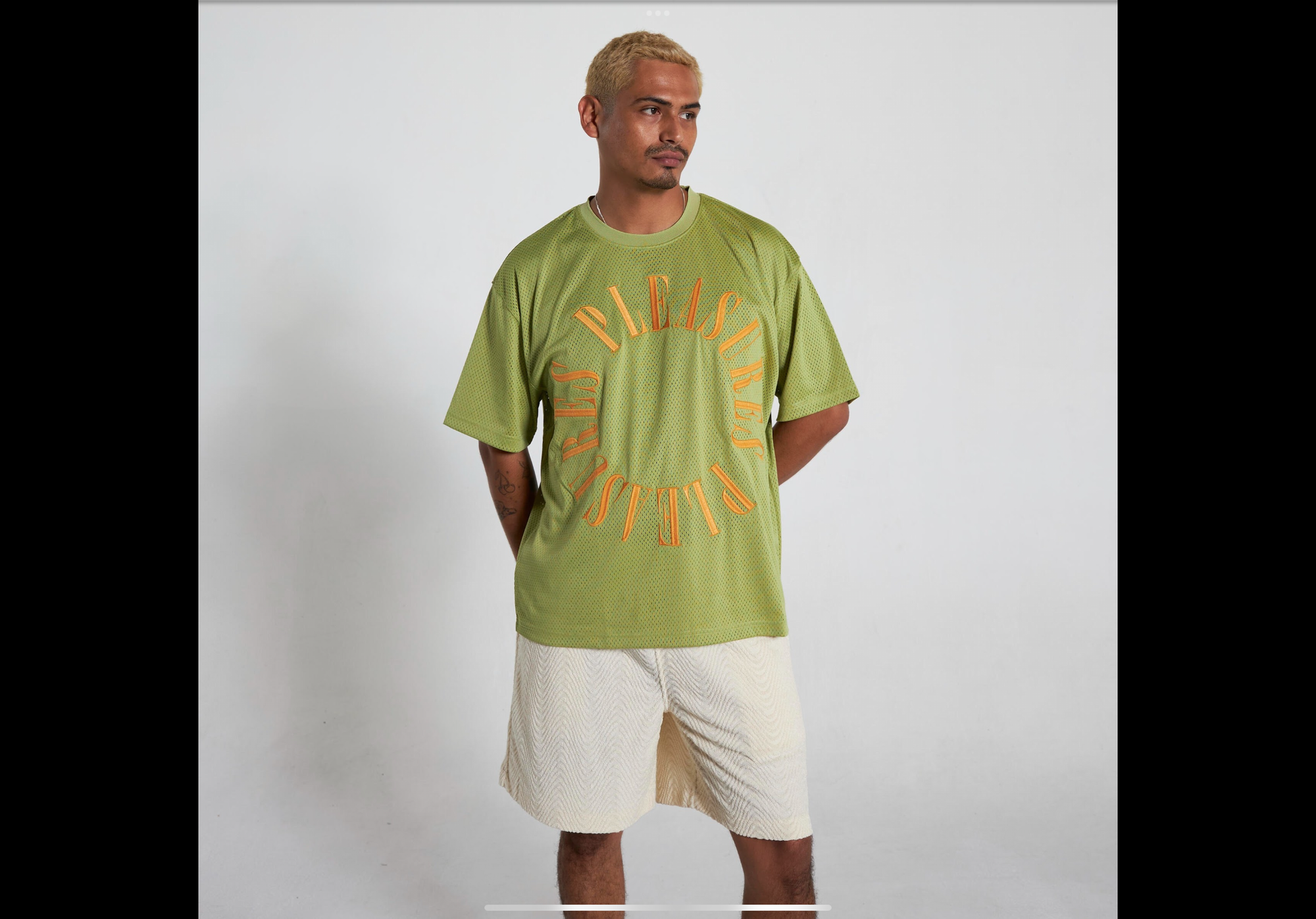 Motive Mesh Shirt Olive