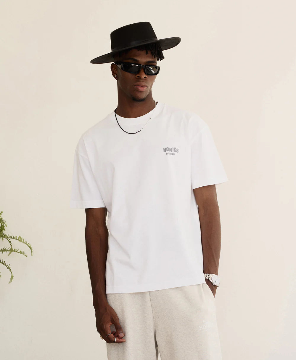 Mapa T Shirt Middle East Vintage Light Grey