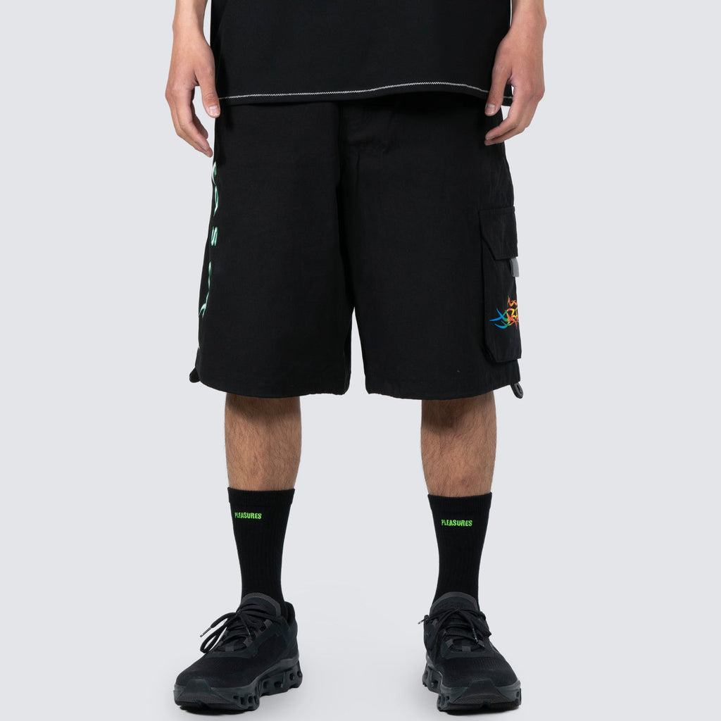Adventure Cargo Shorts Black