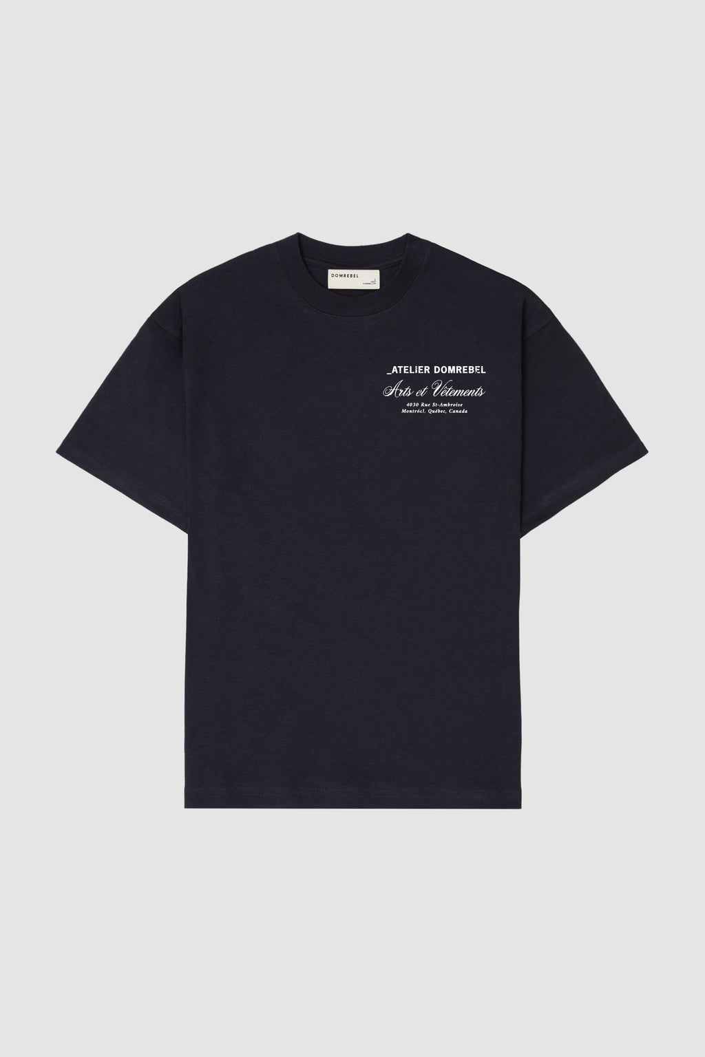 Arts Vetements Tshirt Faded Black