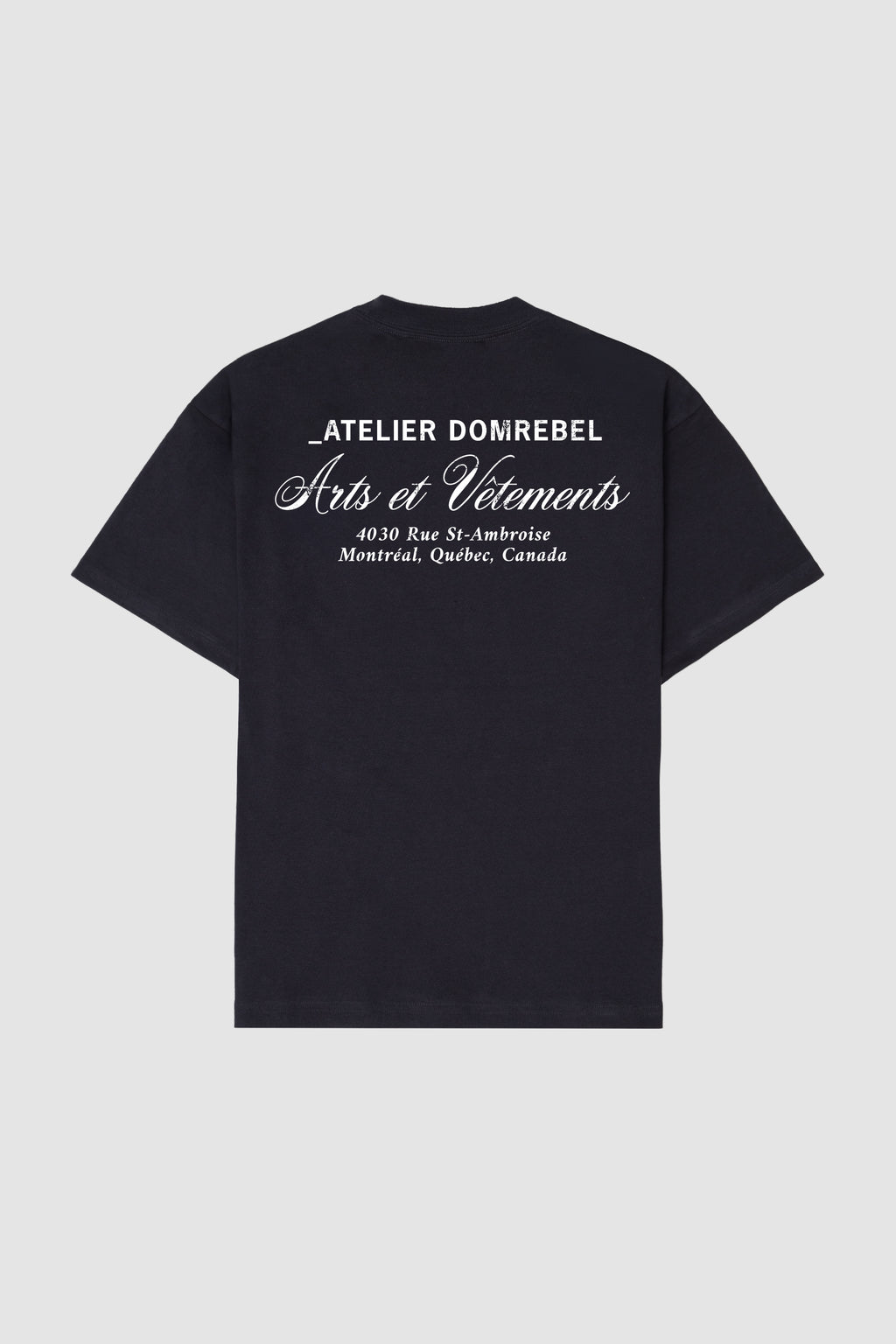 Arts Vetements Tshirt Faded Black