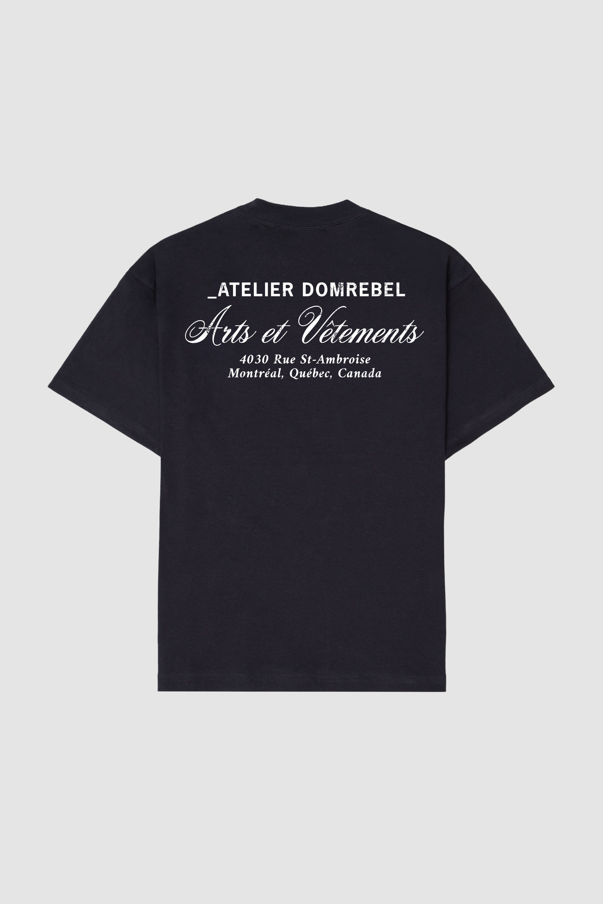Arts Vetements Tshirt Faded Black