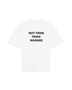 Le TShirt Slogan Optic White