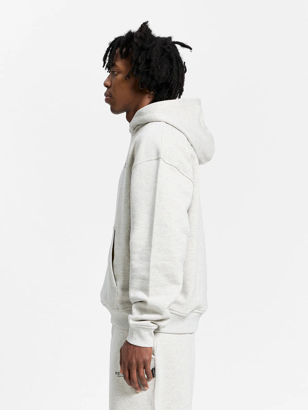 Creative Dept Hoodie Melange Grey