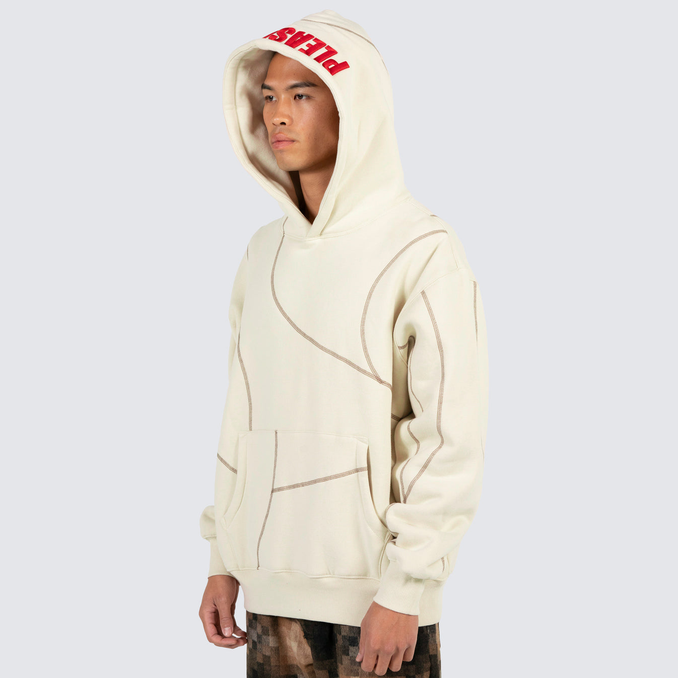 Vein Hoodie Tan