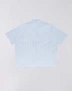 Toledo Shirt Ss Whiteblue Garment Washed