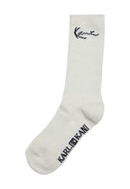 Signature Socks white