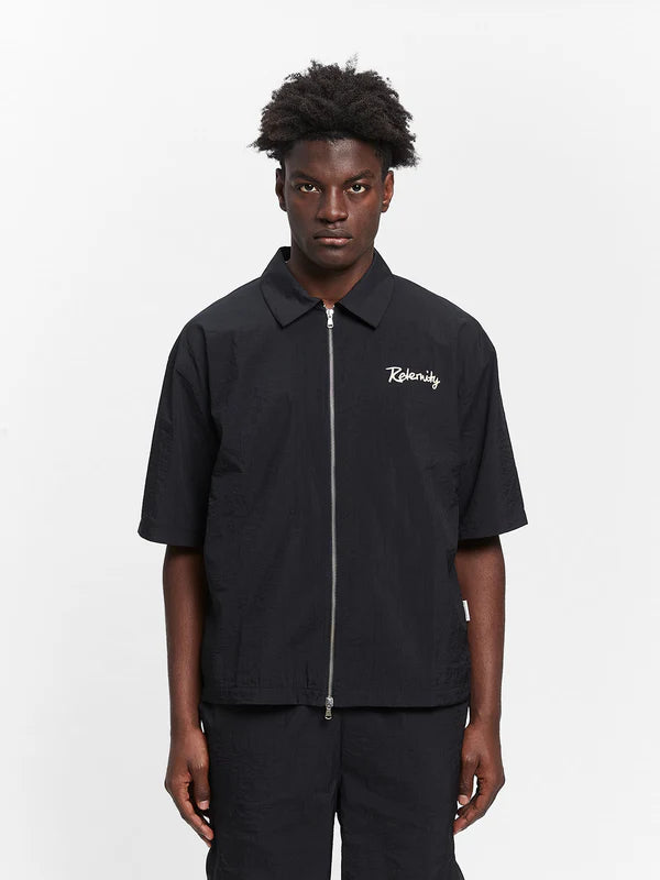 Lumevo Nylon Zipshirt  Black