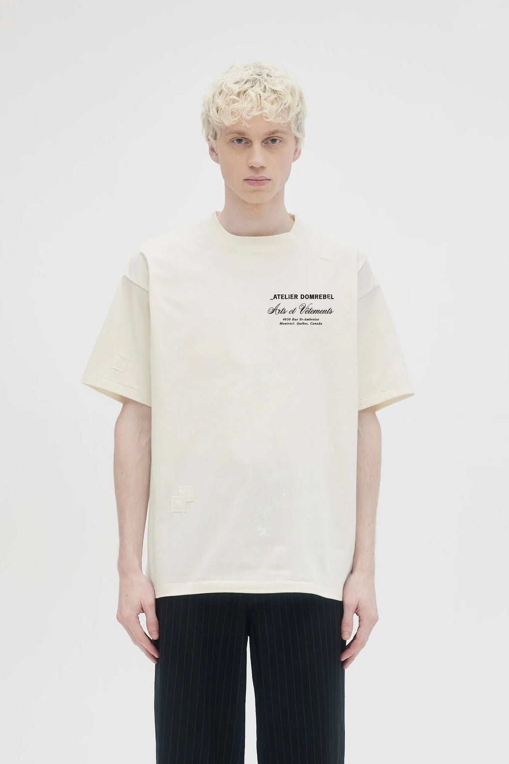 Arts Vetements Tshirt Old White