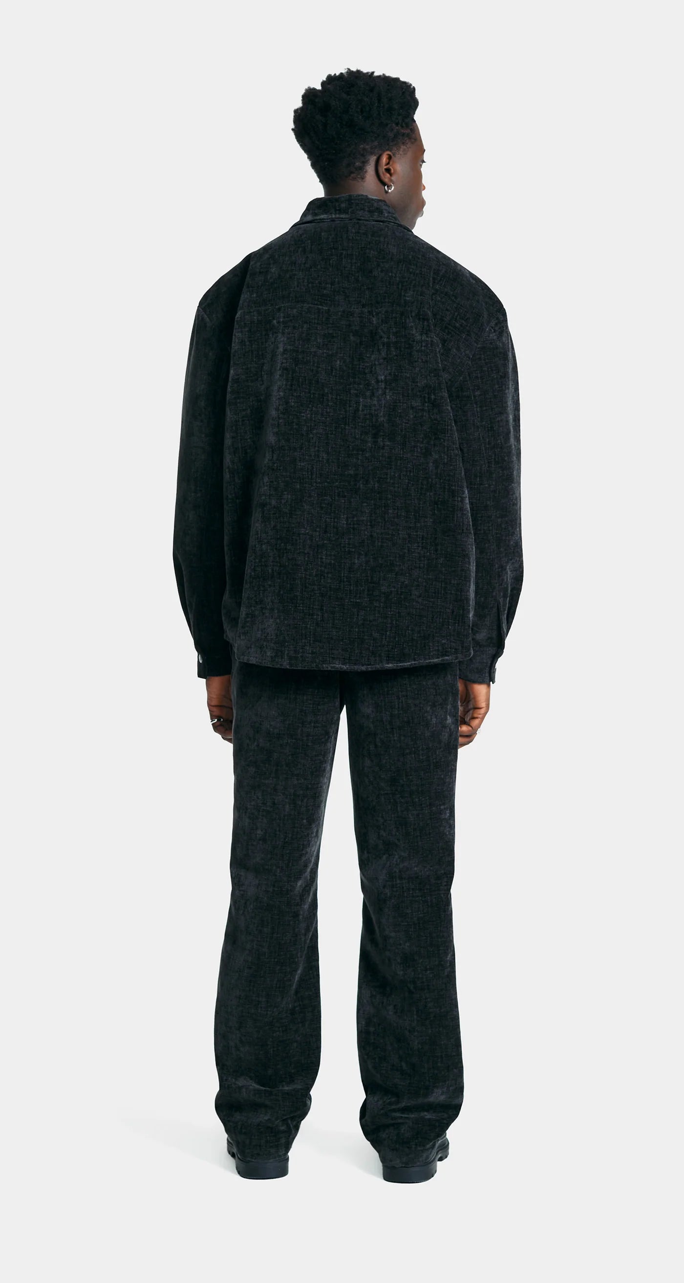 Zuri Velvet Pants Black