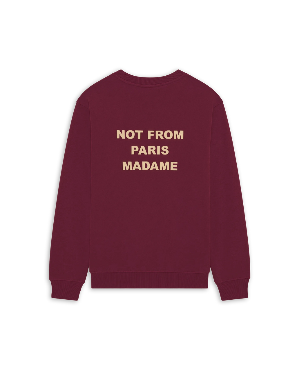Le Sweatshirt Slogan Wine