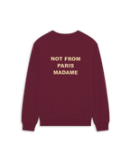 Le Sweatshirt Slogan Wine