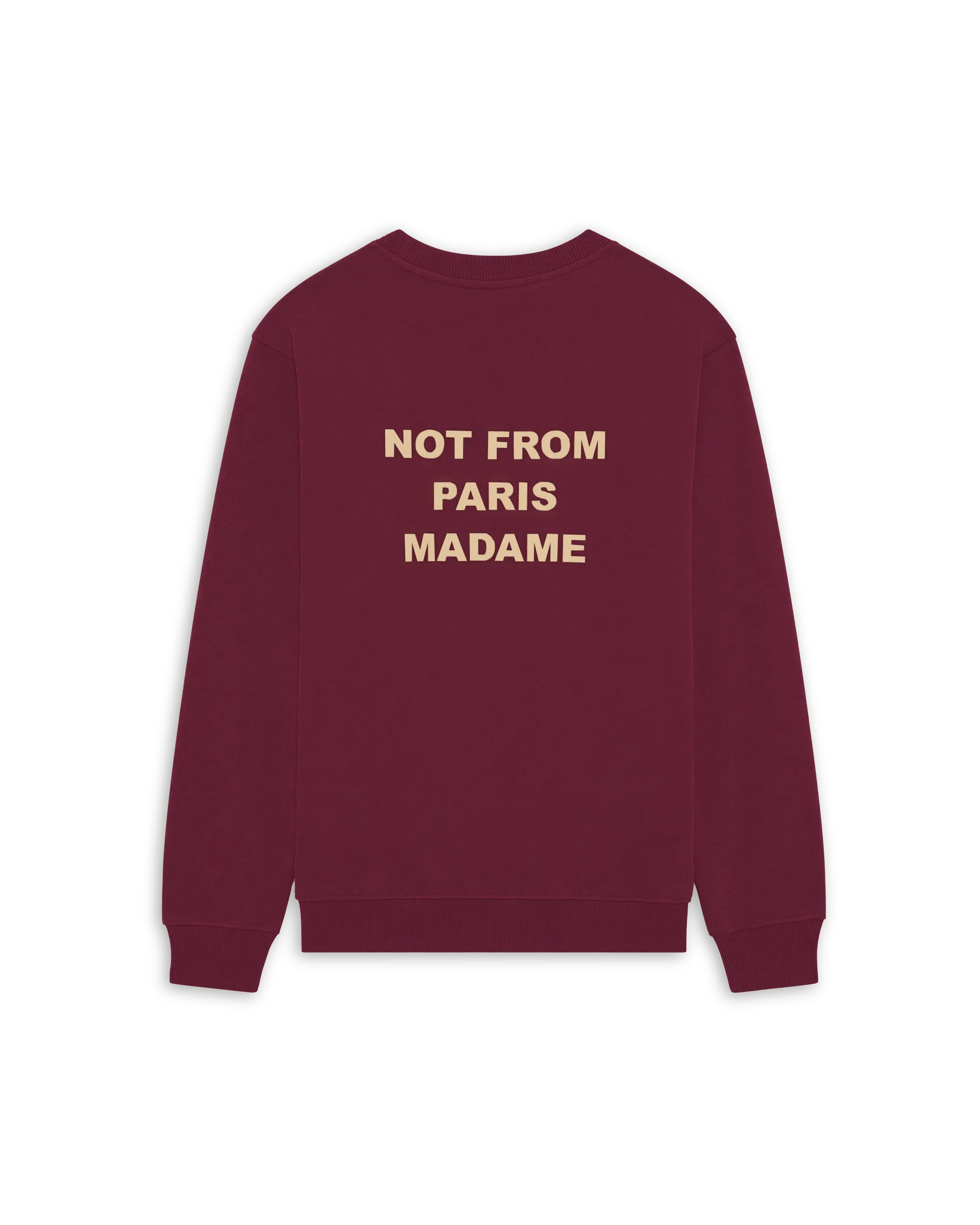 Le Sweatshirt Slogan Wine