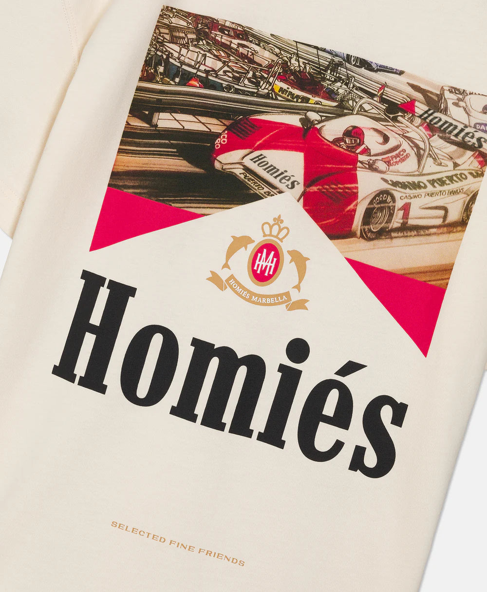 Homies Marlb T Shirt Special Edition Beige