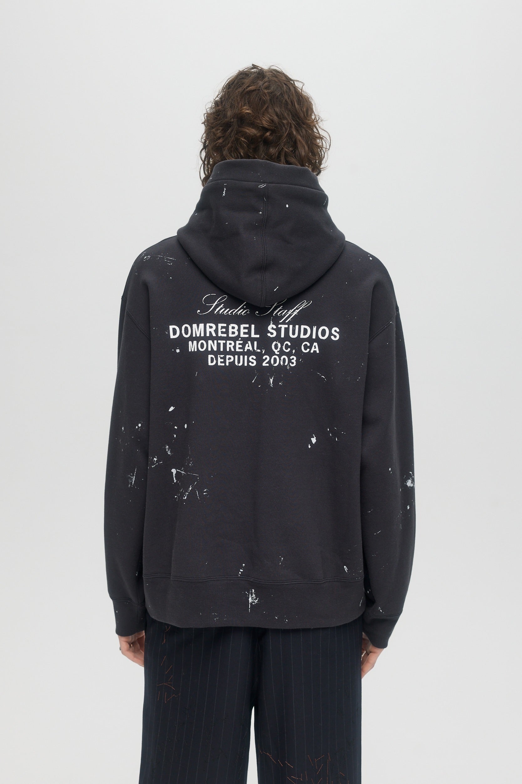 Staff Pullover Hoodie Old Black