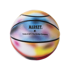 Smiley Near Sighted Basketball Multicolor Pattern