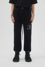 VARSITY SWEATPANTS Black