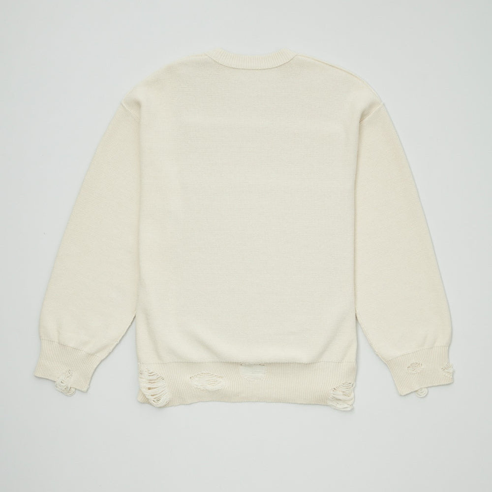 
                      
                        DALE KNIT CREWNECK Ivory
                      
                    