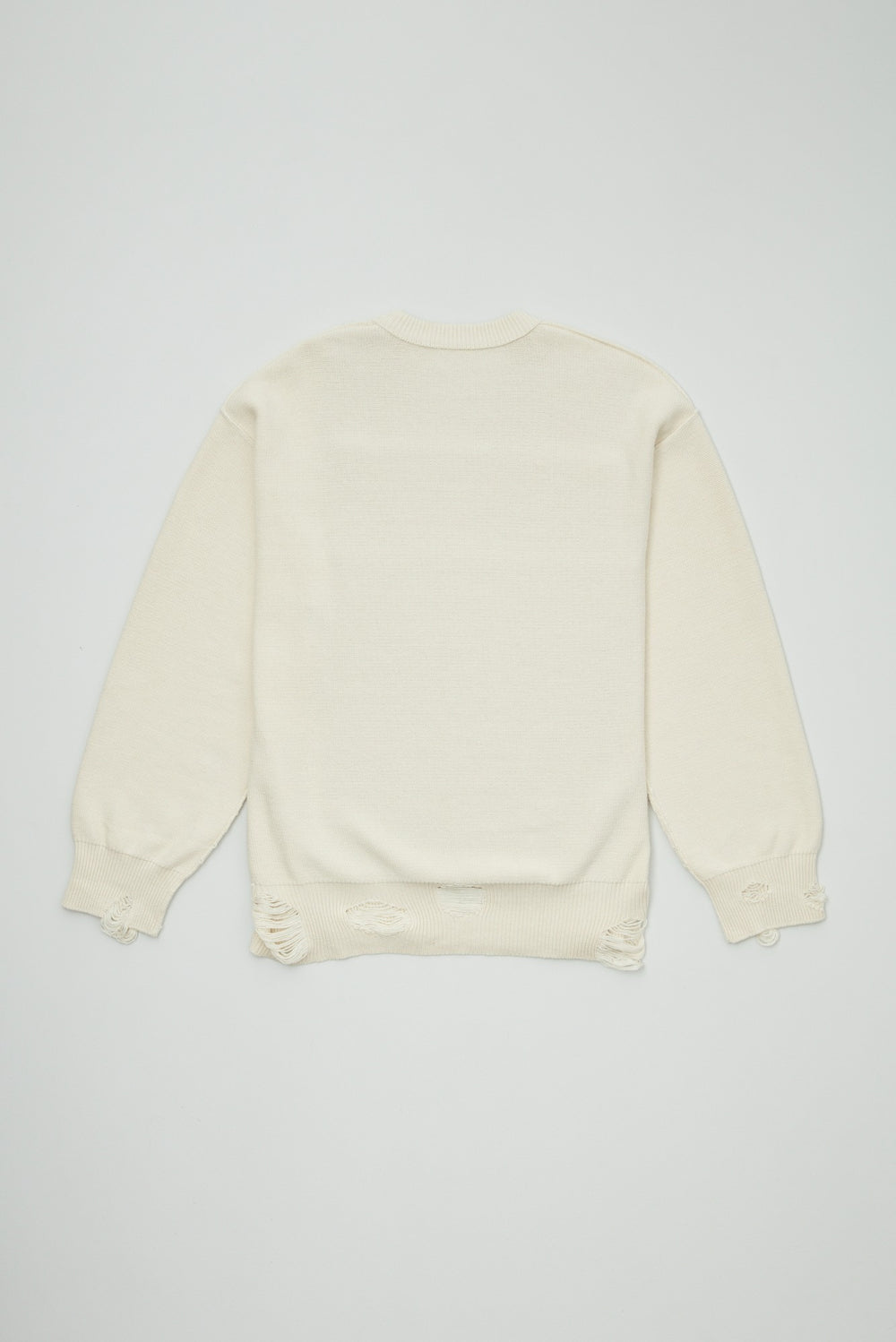 DALE KNIT CREWNECK Ivory