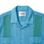 Mafia Series Summer Mesh Shirt Blue X Tiffany