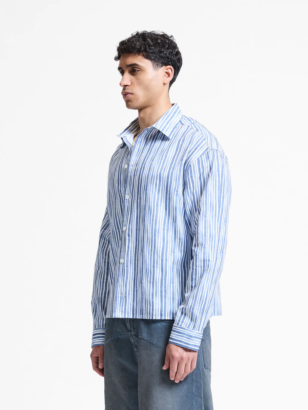 Watercolor Shirt Blue
