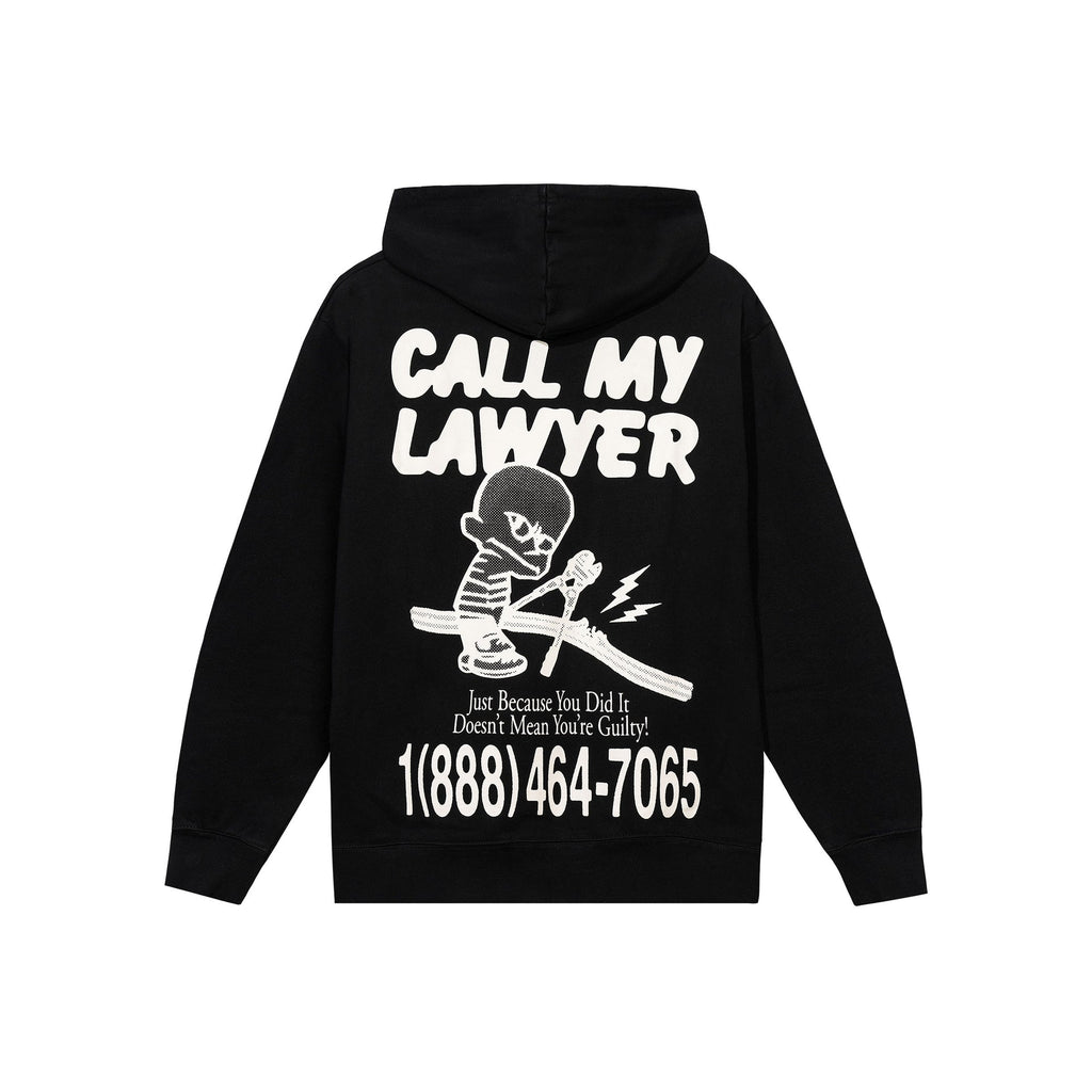 Not Guilty Pullover Hoodie Washed Black