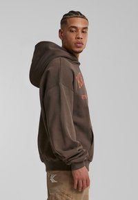 Kani Street Academy Os Hoodie dark brown