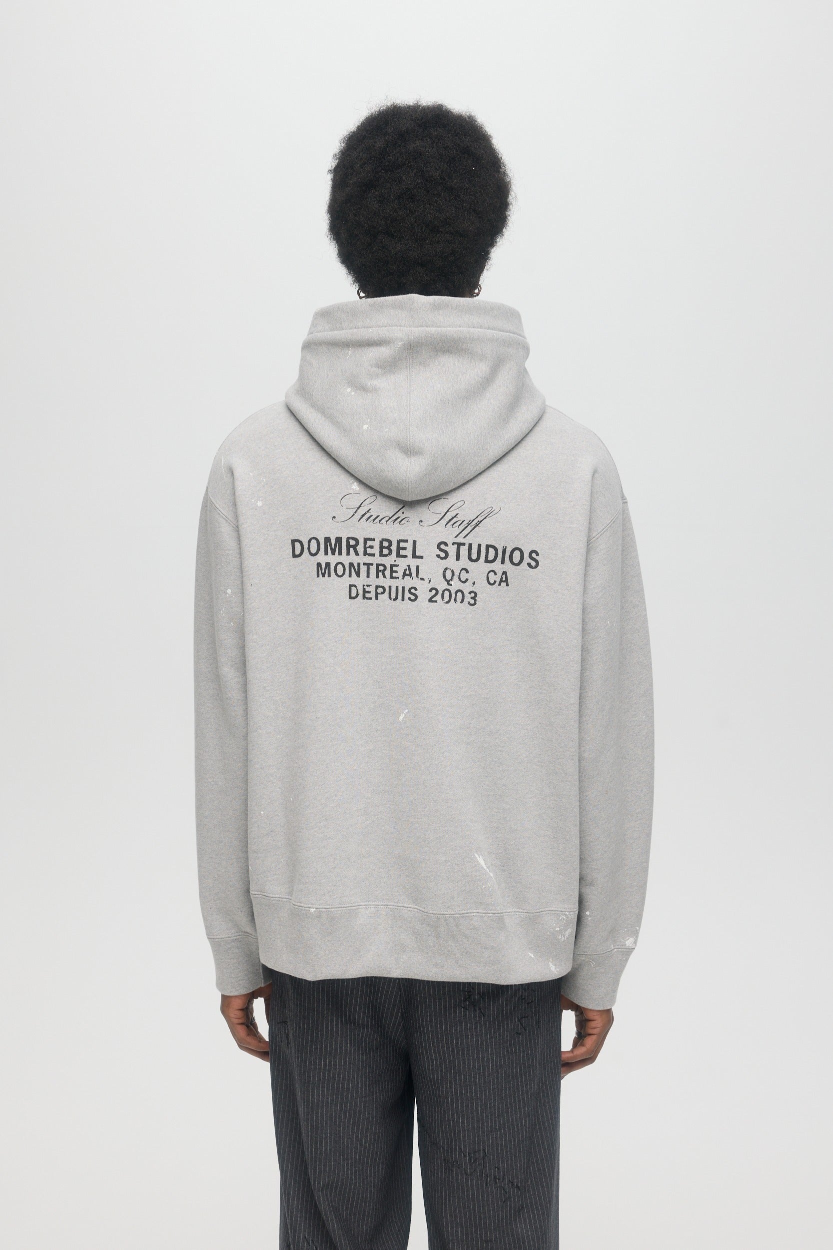 Staff Pullover Hoodie Heather Grey