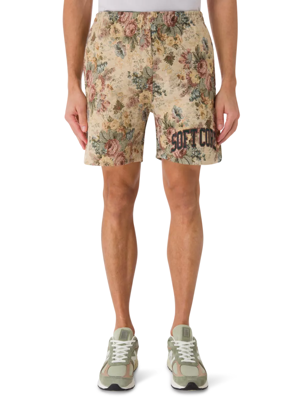 Floral Tapestry Shorts Multi