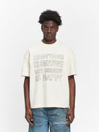 Quote Tshirt  Cream