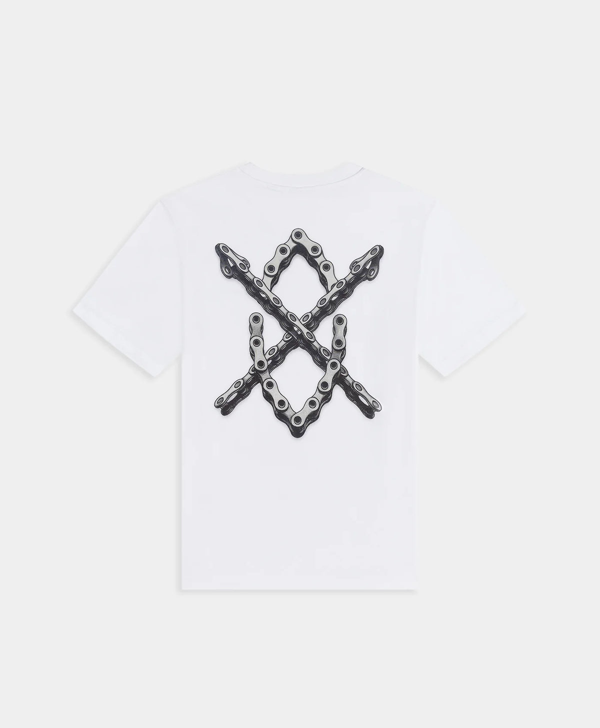 Chain Shield Tshirt White