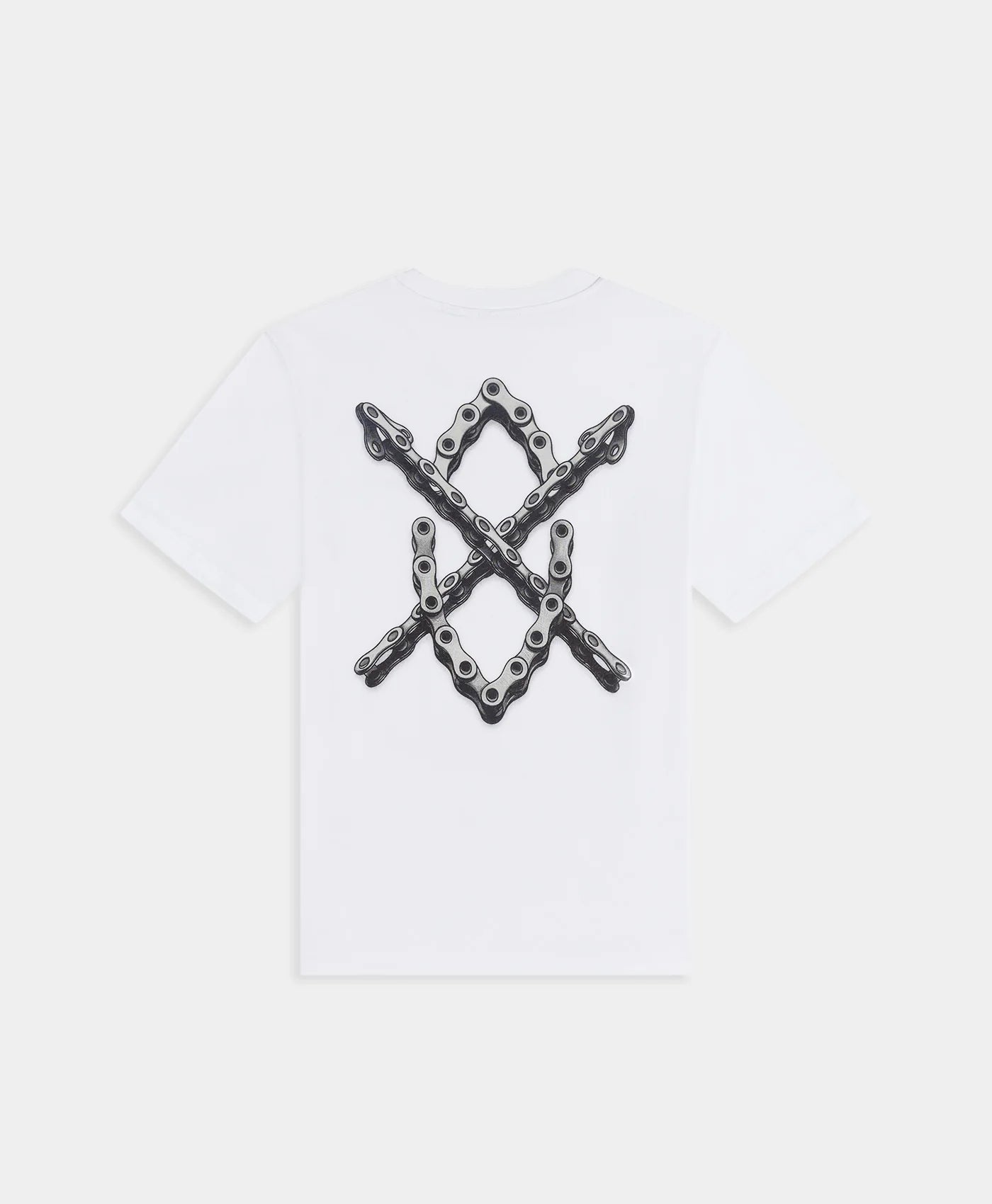 Chain Shield Tshirt White