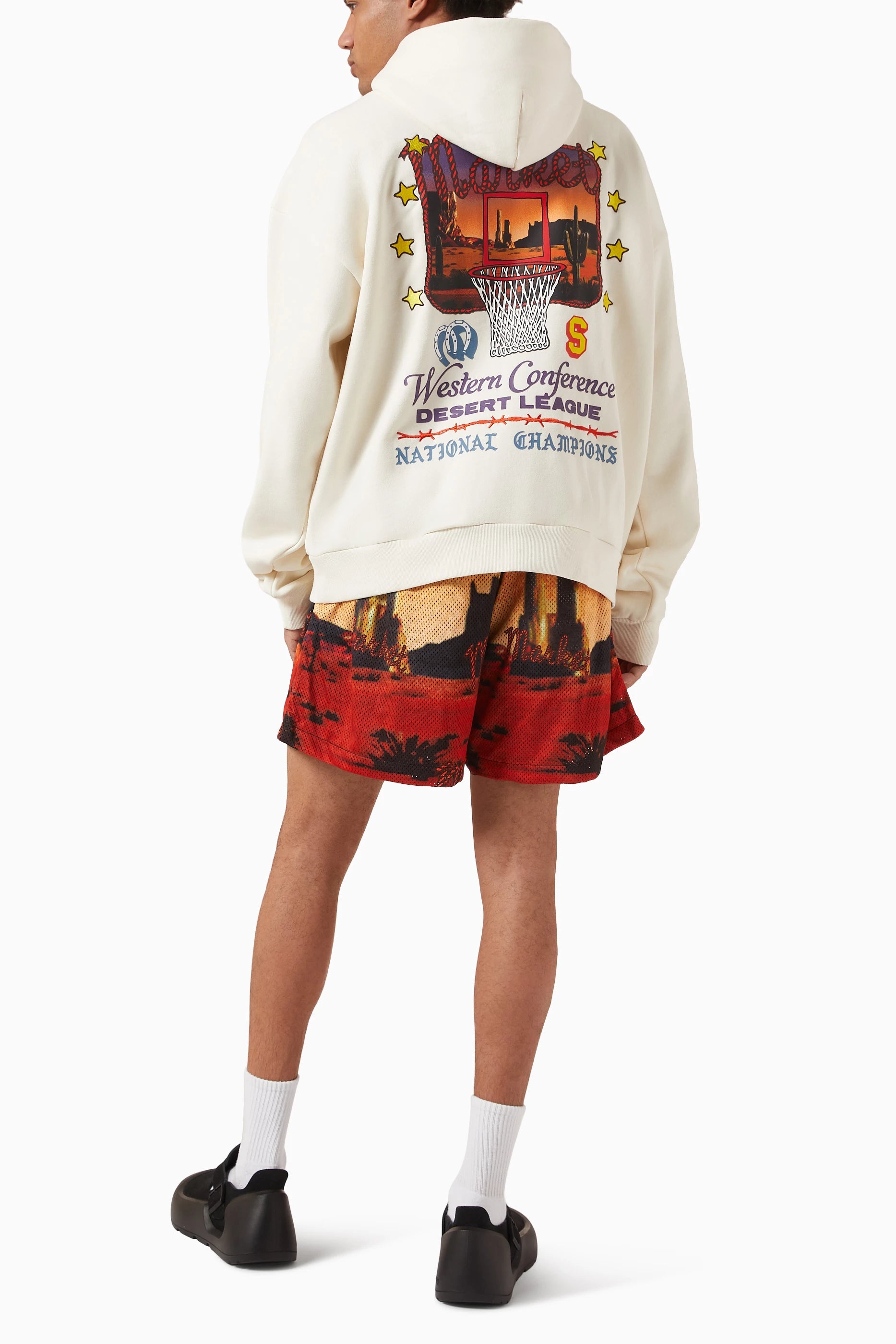 Desert League Hoodie unbleached cotton