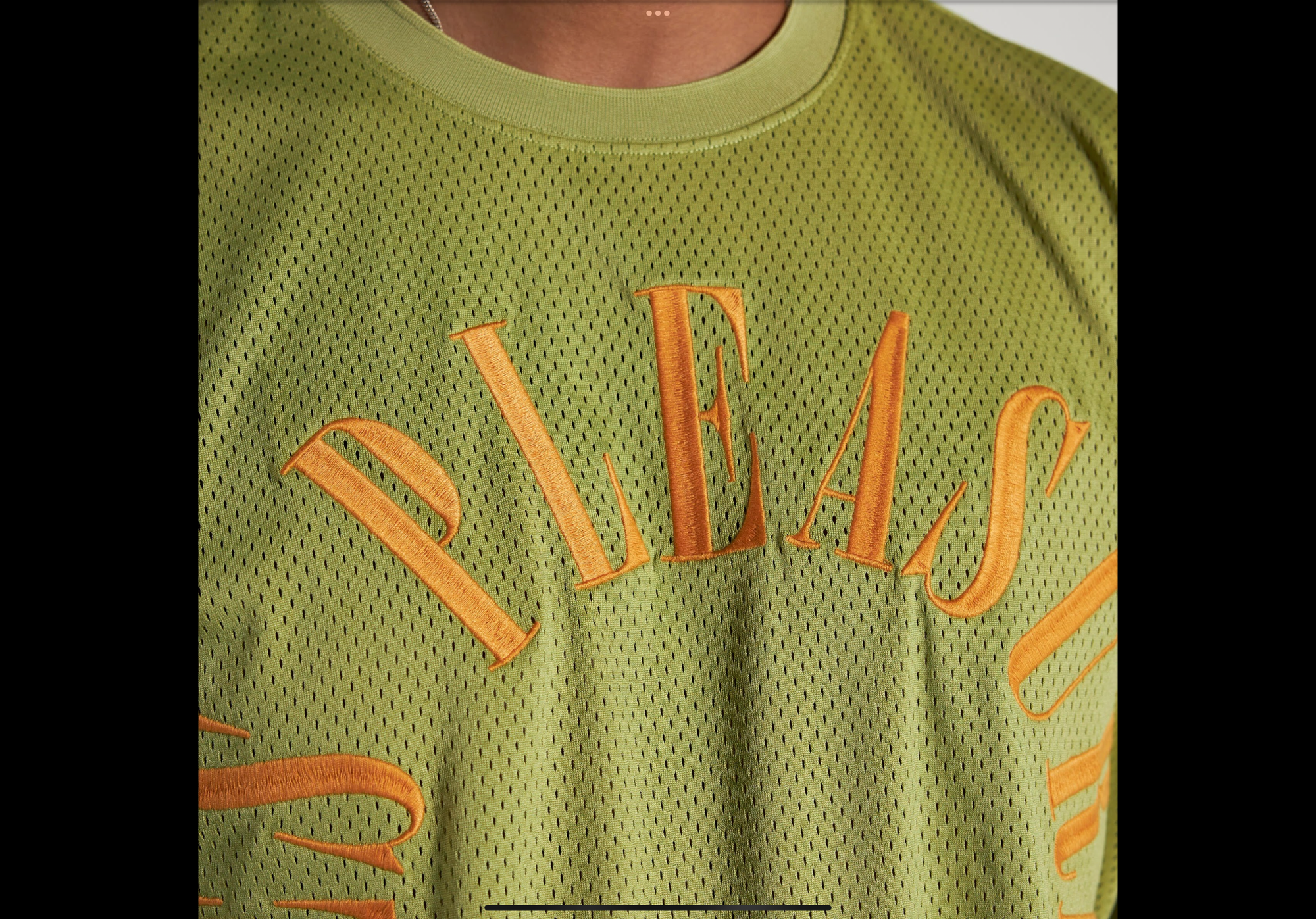 Motive Mesh Shirt Olive