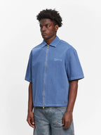 Lumevo Canvas Zipshirt  Blue