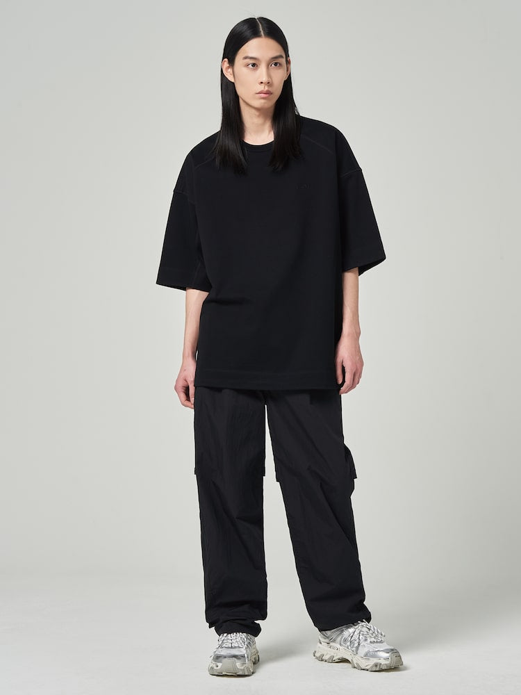 Over Fit T shirts Black