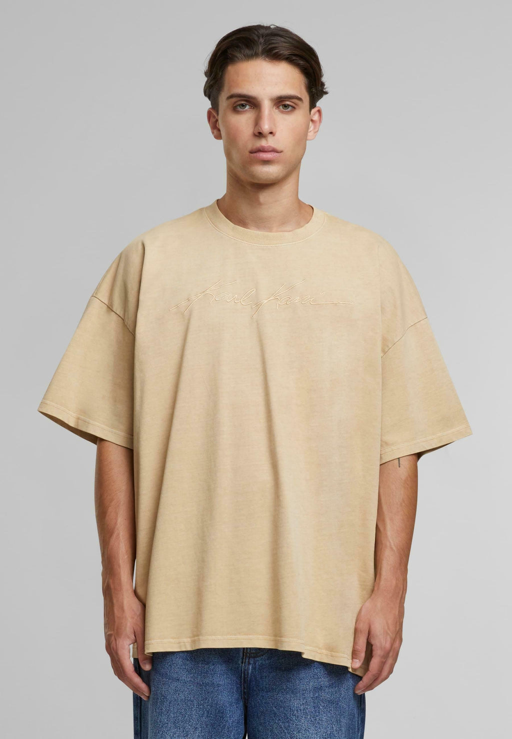Autograph Heavy Boxy Tee sand