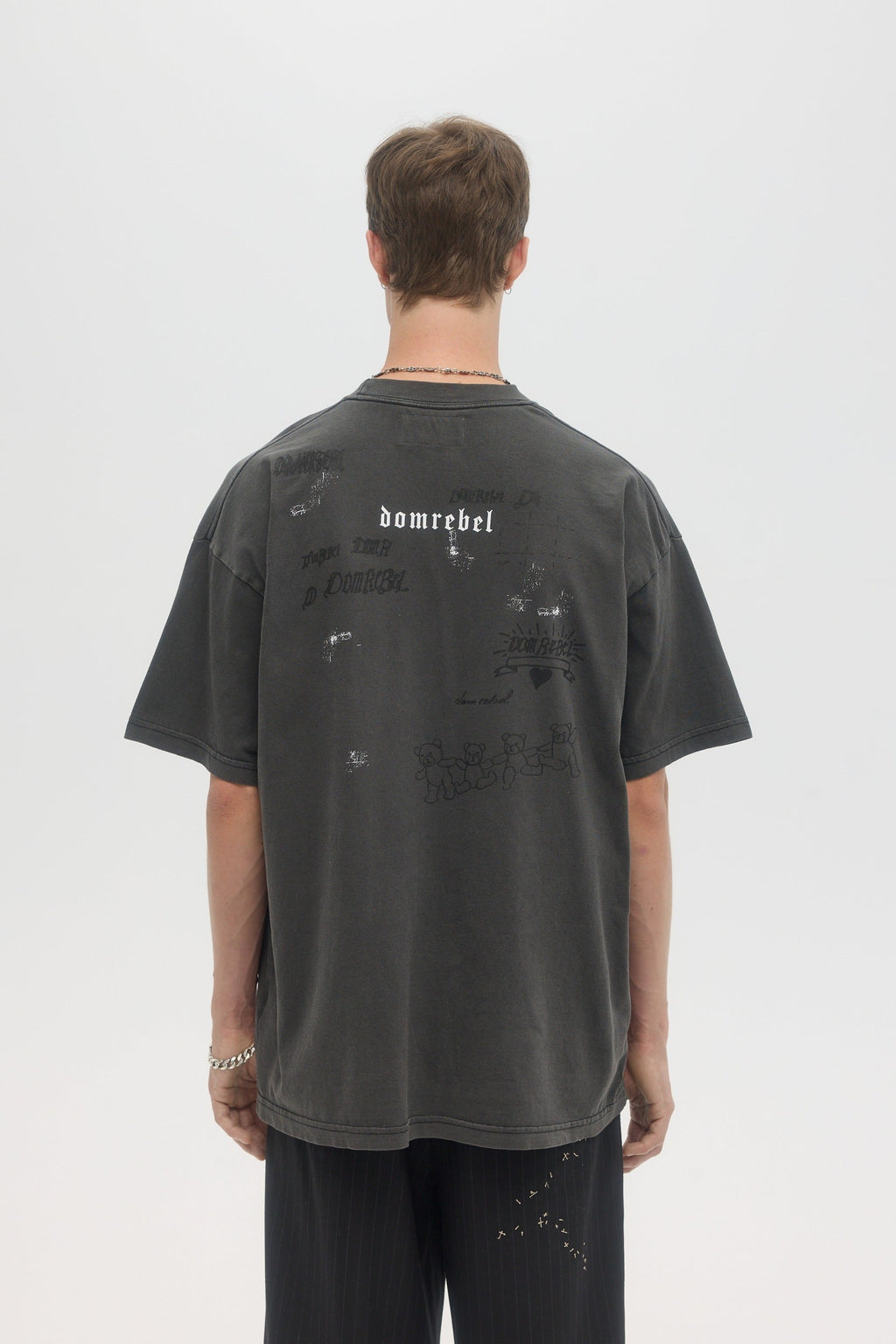 Lil Dev Tshirt Faded Black