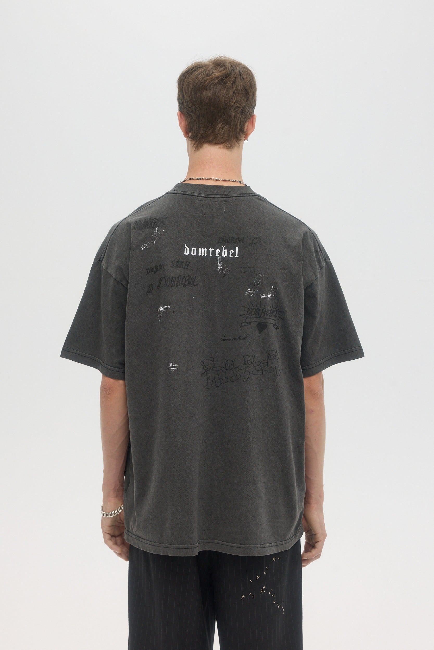 Lil Dev Tshirt Faded Black