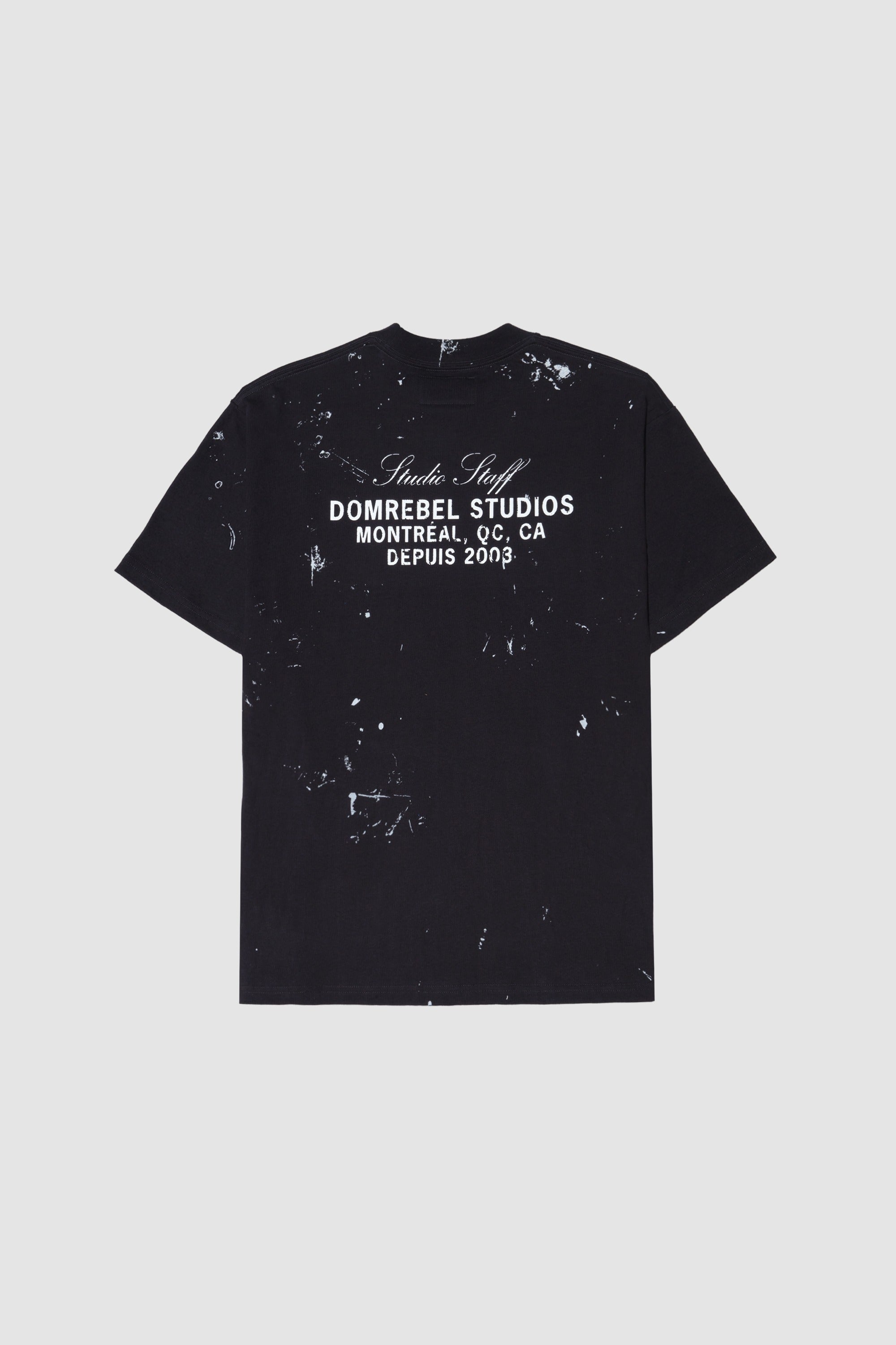 Staff Tshirt Old Black Ss26